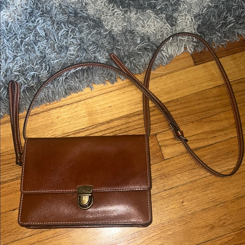 Patricia Nash Brown Crossbody Bag